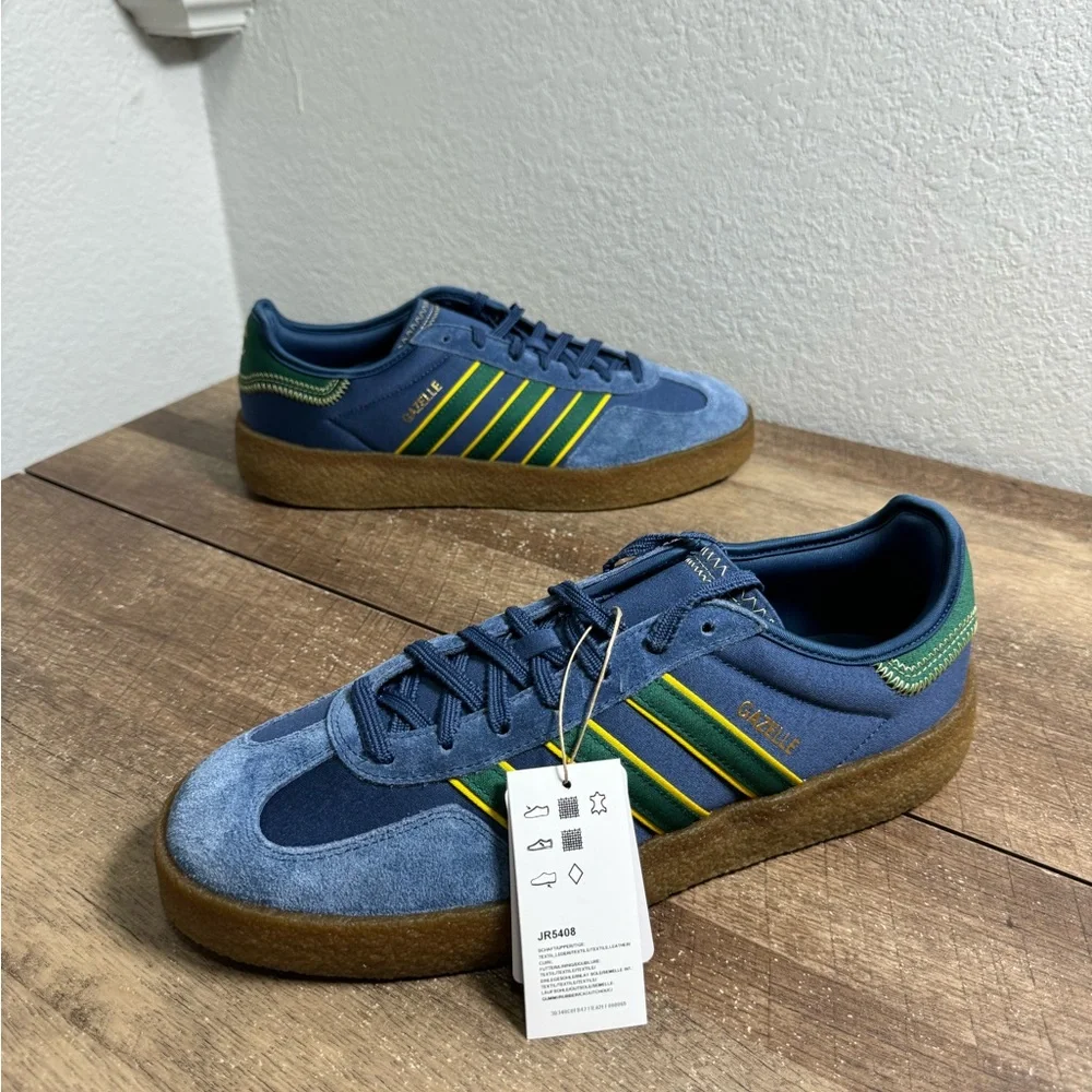 Adidas x‎ CLOT Originals Gazelle Night Marine Collegiate Green JR5408 Men's 12